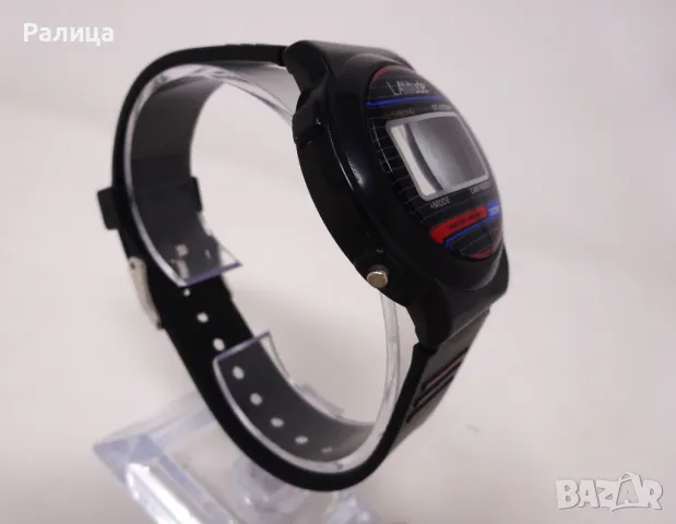 Мъжки електронен часовник хронограф, френски, снимка 2 - Мъжки - 47488216