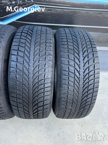 4БР.ЗИМНИ ГУМИ MICHELIN LATITUDE ALPIN  255/ 60 /18 111V -7, 7 mm, снимка 2 - Гуми и джанти - 52380340