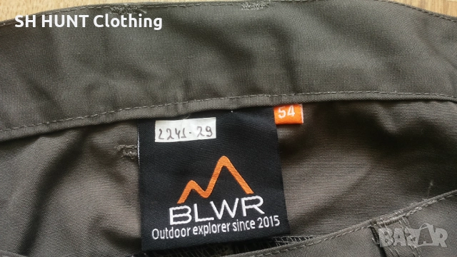 BLWR OUTDOOR Trouser размер 54 / XL за лов риболов панталон със здрава материя - 1455, снимка 12 - Екипировка - 52443482