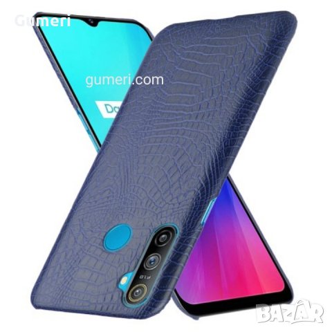  Realme C3  кожен, твърд гръб, снимка 6 - Калъфи, кейсове - 30460759