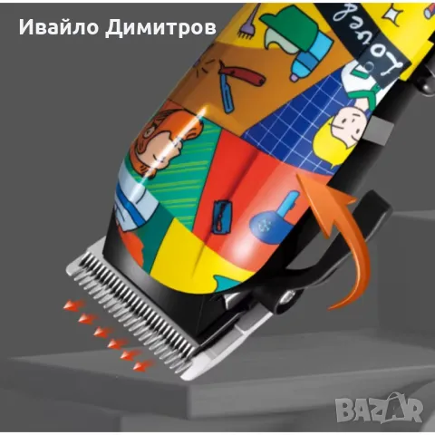 Професионална машинка за подстригване Kemei KM-770, снимка 3 - Машинки за подстригване - 49574157