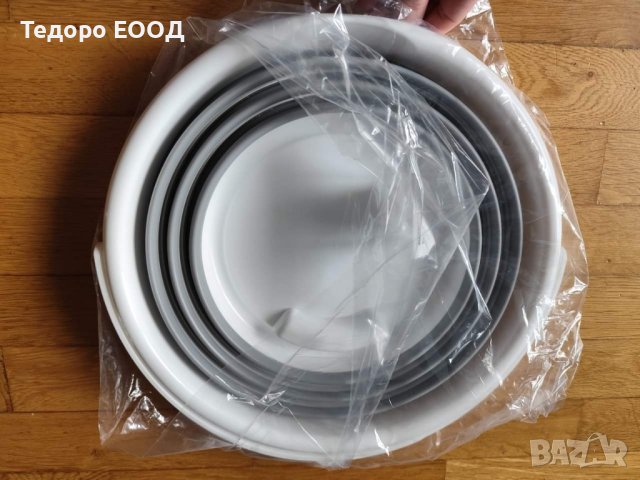 Сгъваема кофа 10л. силиконова, снимка 8 - Мопове, кофи, четки и метли - 44356113