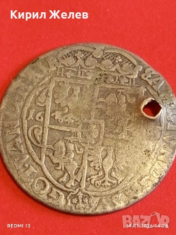 Сребърна монета Орт 1623г. Сигизмунд Полша за КОЛЕКЦИЯ 52992, снимка 13 - Нумизматика и бонистика - 53096611