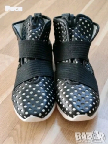 Италиански кожени боти ANDIAFORA 40н, снимка 2 - Дамски боти - 52844114