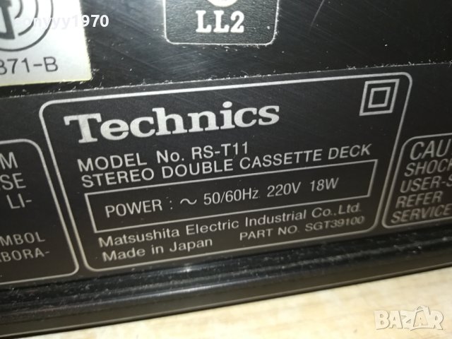 TECHNICS RS-T11 DECK-MADE IN JAPAN-ВНОС SWISS L1EKD0510231300, снимка 14 - Декове - 42444213
