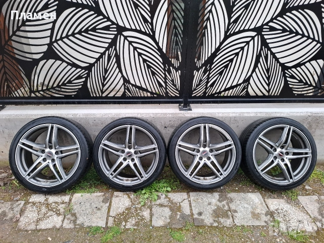 Джанти Borbet 5x112 18 цола ЕТ40 Офсет72 с летни гуми 225/40 R18