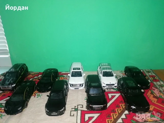 Метални колички с отварящи се врати,работещи фарове и звук от двигател, снимка 7 - Колекции - 51132457