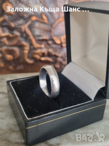 Сребърна халка , снимка 4 - Пръстени - 42100160