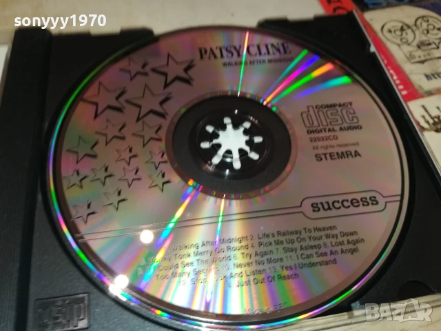 PATSY CLINE CD 1708251737, снимка 12 - CD дискове - 51394287