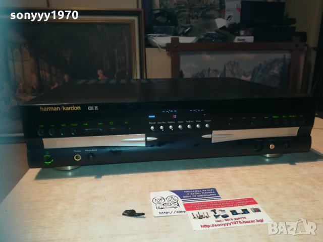 Harman/kardon cdr 25 recorder-внос швеция 1910201952