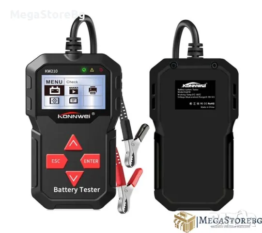 Тестер за акумулатор - KW210/PA123 12V, снимка 1