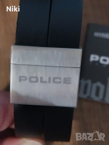 Кожена гривна POLICE , снимка 4 - Гривни - 54086817