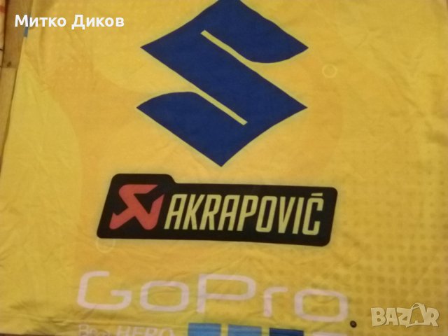 Suzuki akrapovic Thor маркова тениска мотори размер реален ХХЛ, снимка 9 - Други спортове - 42792594