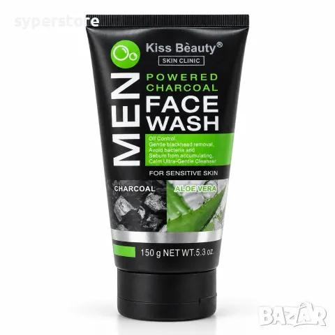 Измиващ гел за лице за мъже, МенМастър, Digital One SP01502, Kiss Beauty Skin Clinic Men