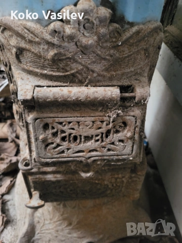 Антикварна печка от началото на миналият век, снимка 4 - Антикварни и старинни предмети - 53925615