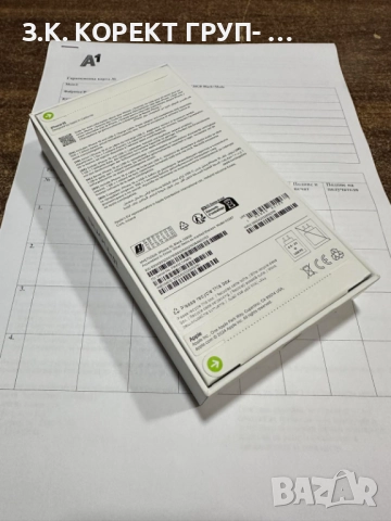 НОВ Apple iPhone 16 128GB Black / Гаранция 24м. / запечатан, снимка 3 - Apple iPhone - 52655421
