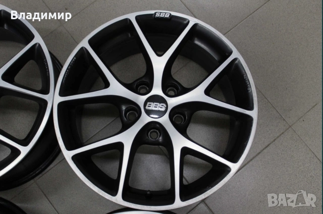 Оригинални Джанти с Гуми 17 цола BBS SR за BMW 5x120 (Et 30), снимка 2 - Гуми и джанти - 54169373