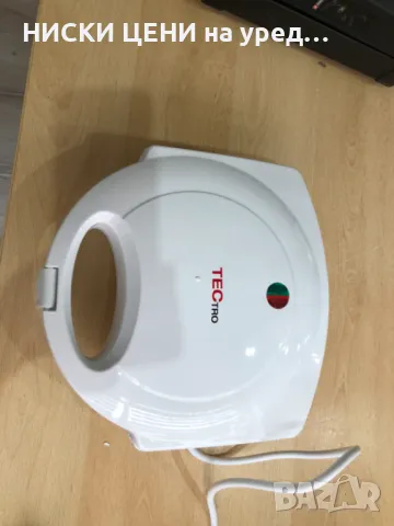 Гофретник TECTRO, 750W, снимка 3 - Гофретници - 49009252