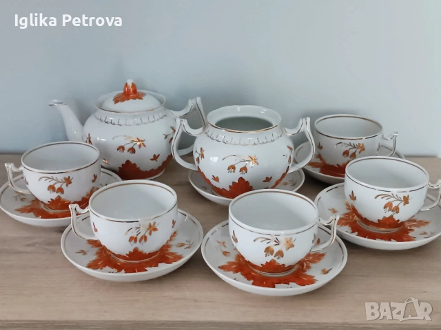 Сервиз  Барбарис-Вербилки, снимка 11 - Антикварни и старинни предмети - 52593985