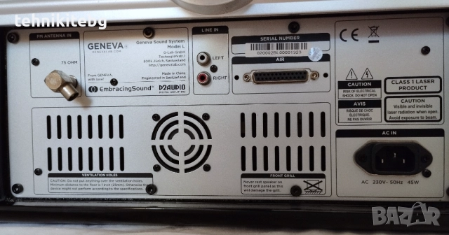 ⭐⭐⭐ GENEVA SOUND System Model L ⭐⭐⭐ Страхотна швейцарска система с уникален звук , 2 х 50 вата, снимка 9 - Аудиосистеми - 44148488