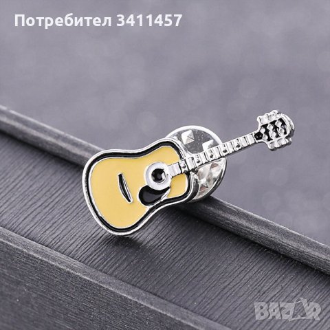 ЗНАЧКА АКУСТИЧНА КИТАРА., снимка 5 - Китари - 39980470