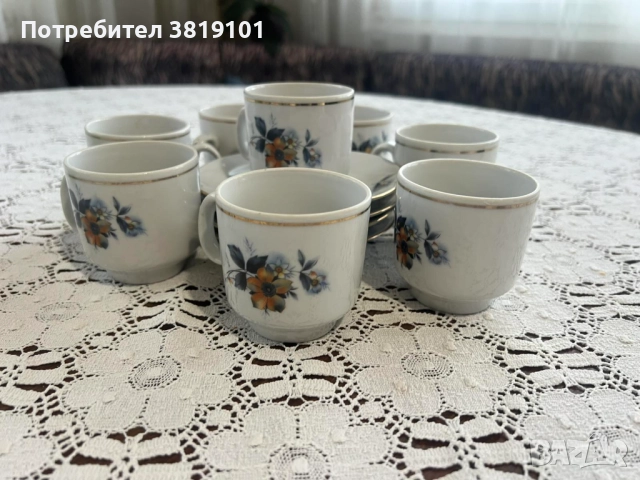Сервиз кафе Китка, снимка 5 - Сервизи - 52509396