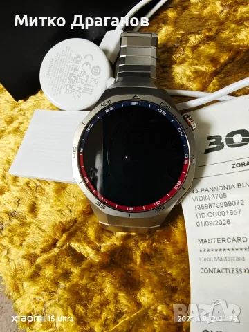часовник huawei gt5 pro, снимка 2 - Смарт часовници - 56071144