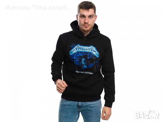 Нов мъжки суичър с дигитален печат на музикалната група METALLICA - Ride the lightning, снимка 13 - Суичъри - 29976628