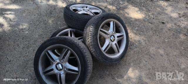 Оригинални джанти с гуми Seat 17 5x100 57,1