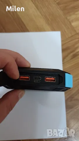 Голяма външна соларна батерия 20000mha. Solar power bank, снимка 5 - Други - 47581959