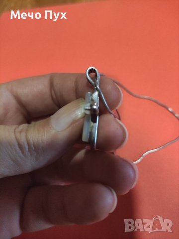 Сребърен синджир с кръстче (21), снимка 6 - Колиета, медальони, синджири - 37761423