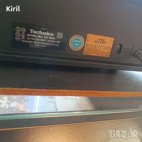  Триглав касетен дек Technics RS-M63., снимка 10 - Декове - 56542792