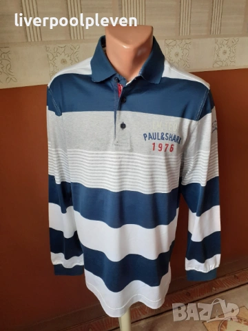 👉Нова Paul&Shark Original S/M ефектна, снимка 2 - Блузи - 53931677