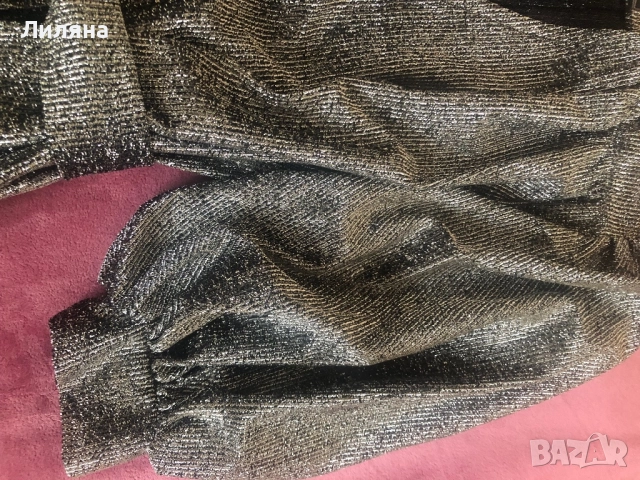 Сребристо сако, снимка 3 - Сака - 52773257