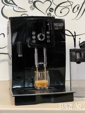 Кафемашина кафе автомат delonghı SMART CAPPUCCİNO с гаранция, снимка 3 - Кафемашини - 47489361
