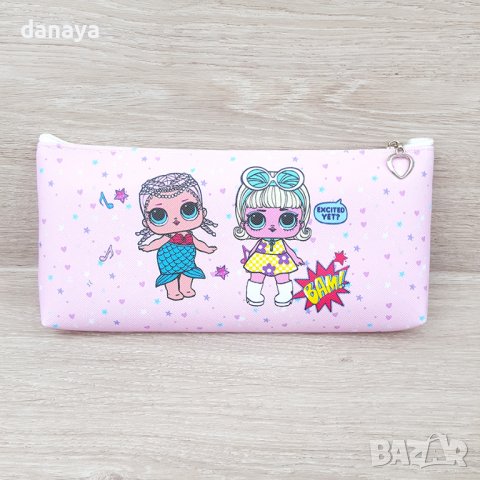 3052 Ученически несесер за химикали и моливи с принт LOL Surprise, снимка 4 - Ученически пособия, канцеларски материали - 37815189