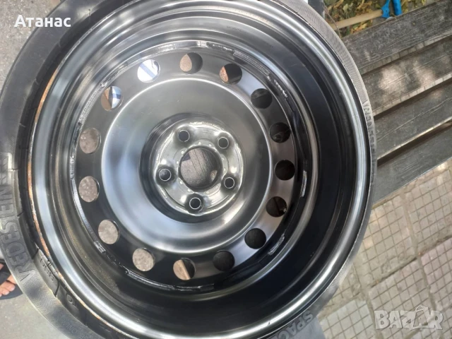 Резервна гума тип патерица за VW Touareg , снимка 2 - Гуми и джанти - 51093560