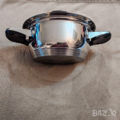 Тенджерка 1 литър, неръждаема стомана, Швейцария. , снимка 5 - Съдове за готвене - 53179192