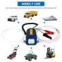 LEMOTO 12V 80W помпа Електрическа за дизел и масло НОВА, снимка 2
