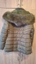 Продавам зимно зелено яке, снимка 2
