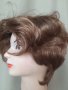 WIG Пепеляво руса, къса,къдрева перука , снимка 7