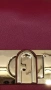 Оригинална дамска чанта Furla 1927 Rosso Vene – чисто нова, снимка 4