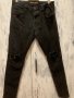 Черни накъсани колена дънки унисекс модел , снимка 2