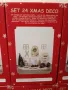 Сет с 24 Коледни части за декорация около елхата., снимка 3
