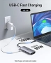 Нов Универсален USB C хъб с HDMI, DisplayPort, VGA и бързо зареждане, снимка 5