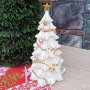 3189 Сувенир от полирезин Светеща коледна елха, 18 см, снимка 3