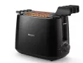 Тостер, Philips, Daily Collection HD2583/90, 650 W, черен, снимка 1