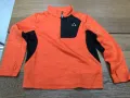 Детски спортен суичер Gerry, оранжево и черно, размер 10-12, снимка 1