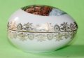 Френски Порцелан Яйце Кутия Limoges porcelain, снимка 7