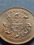Монета 25 пенса 1977г. Гибралтар 25г. От коронацията на кралица Елизабет втора 40435, снимка 2